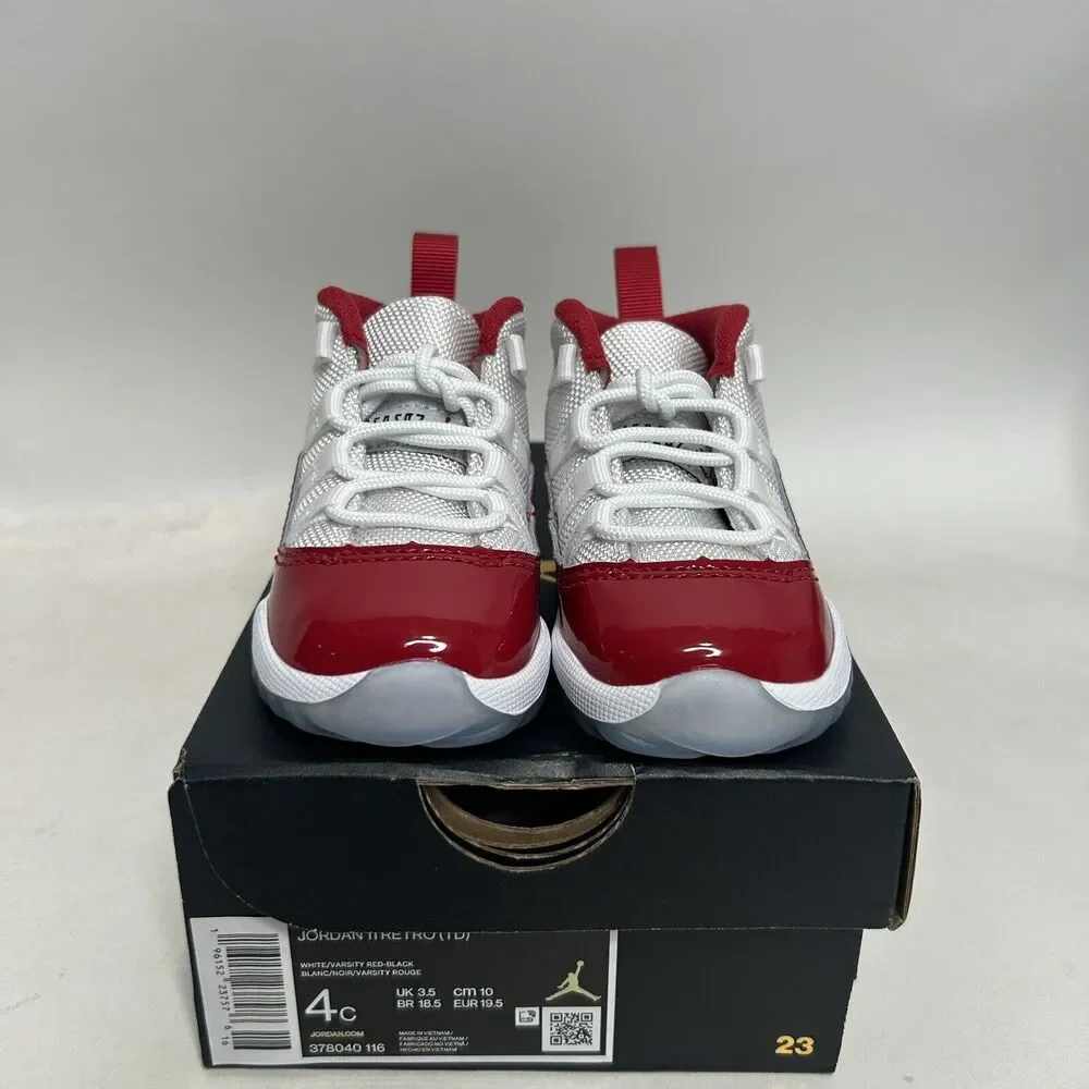 Nike Air Jordan 11 Retro TD “Cherry Red White” 2024